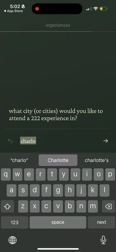 222 onboarding screen 123