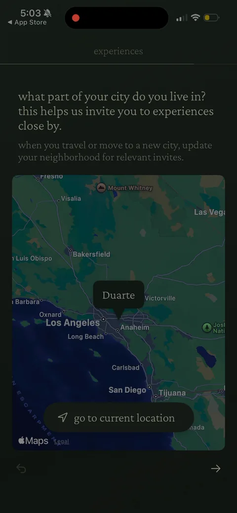 222 onboarding screen 126