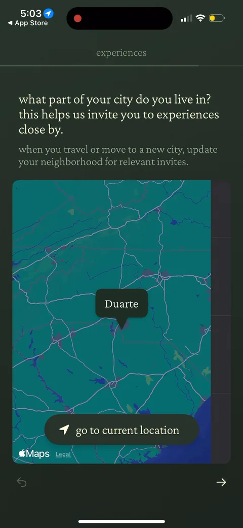 222 onboarding screen 127