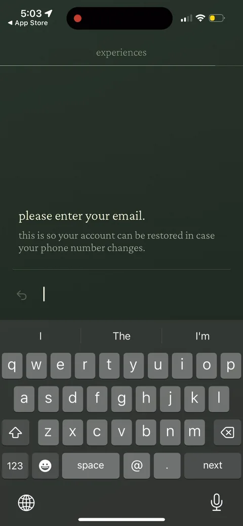 222 onboarding screen 131