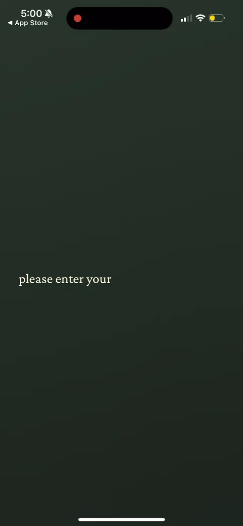 222 onboarding screen 95