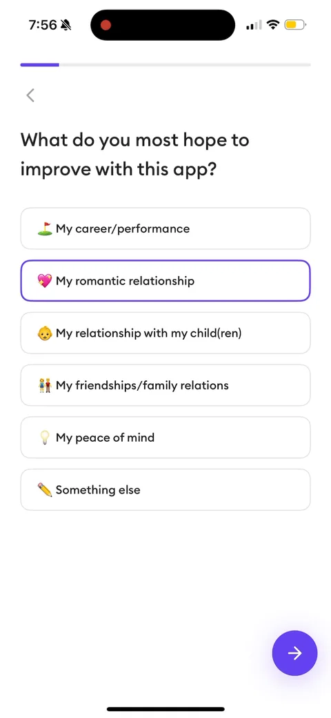 Ahead onboarding screen 19