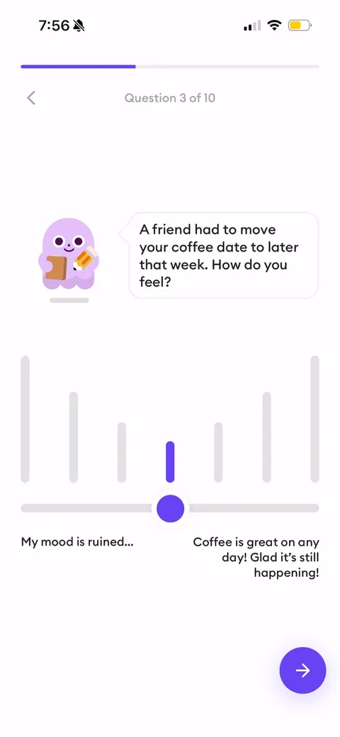 Ahead onboarding screen 22