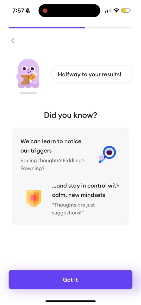 Ahead onboarding screen 24