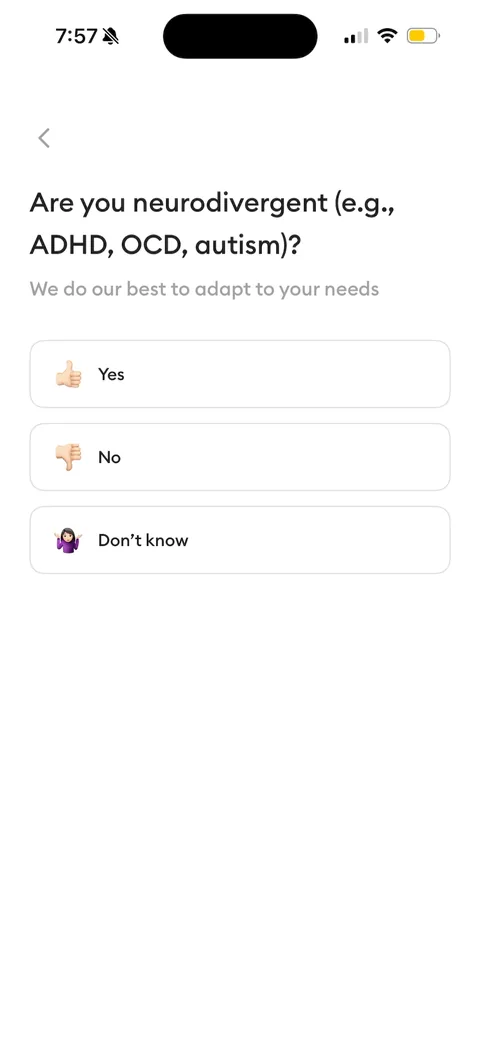Ahead onboarding screen 28