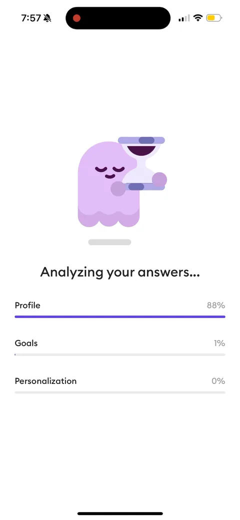 Ahead onboarding screen 31