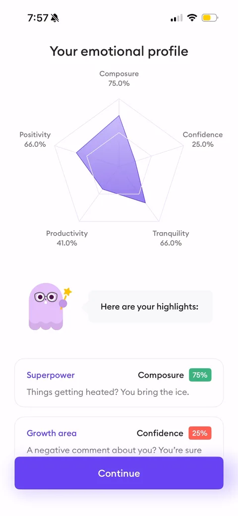 Ahead onboarding screen 33
