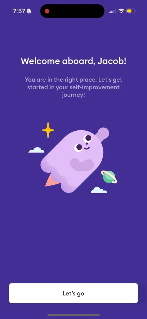 Ahead onboarding screen 41