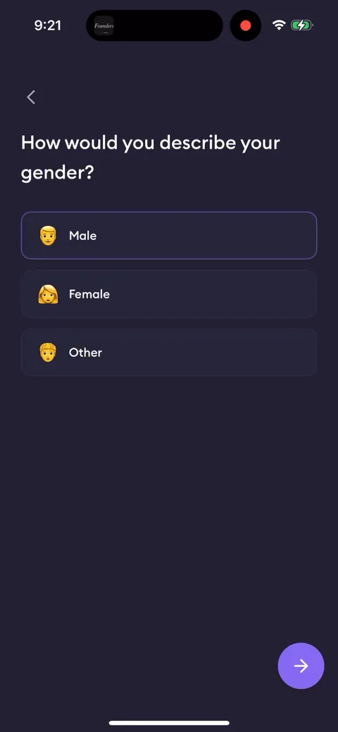 Ahead onboarding screen 10