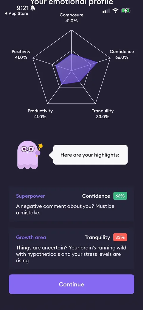Ahead onboarding screen 21