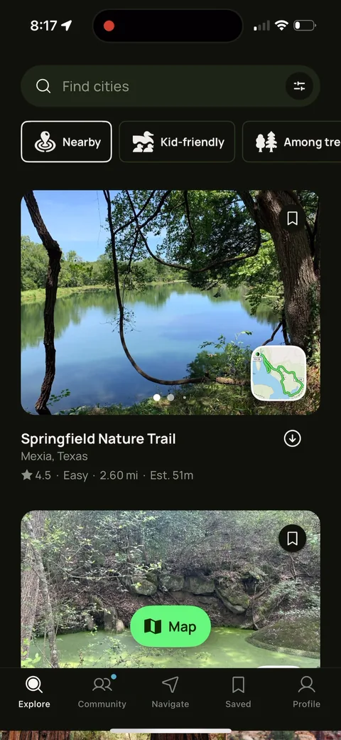 Alltrails onboarding screen 11