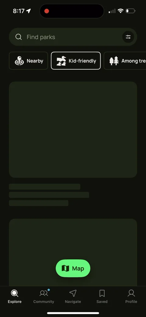 Alltrails onboarding screen 17