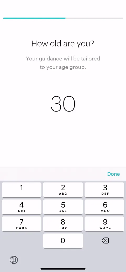 Balance onboarding screen 7