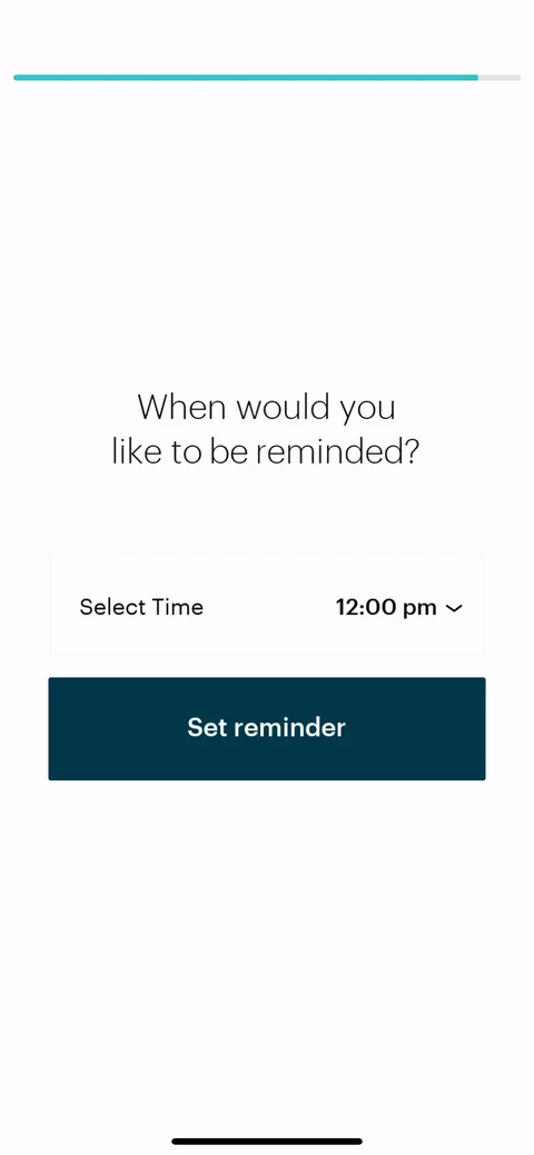Balance onboarding screen 12