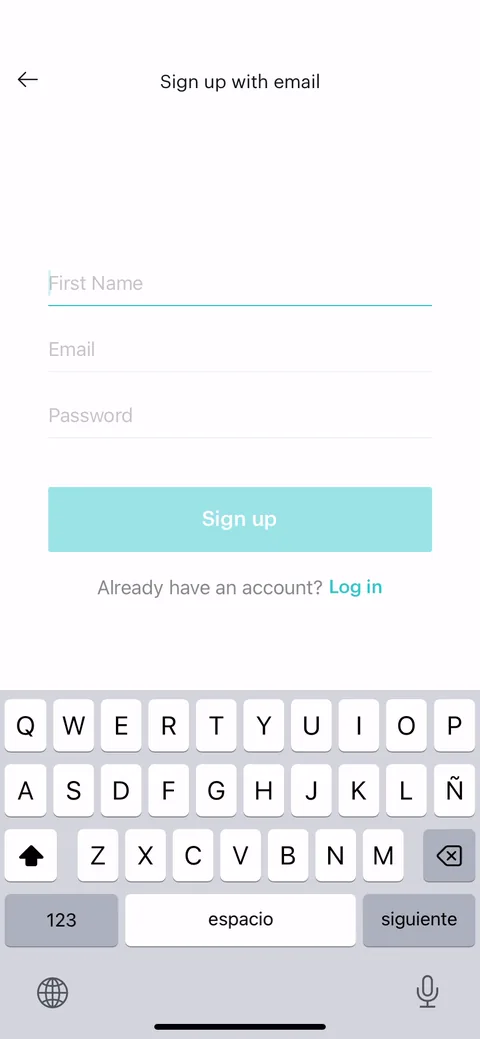 Balance onboarding screen 20