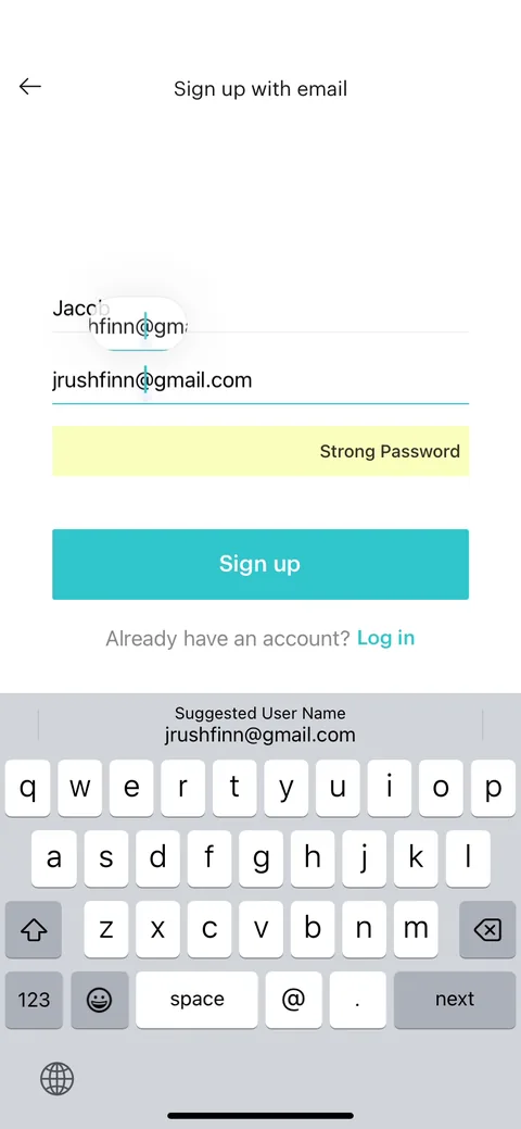 Balance onboarding screen 22