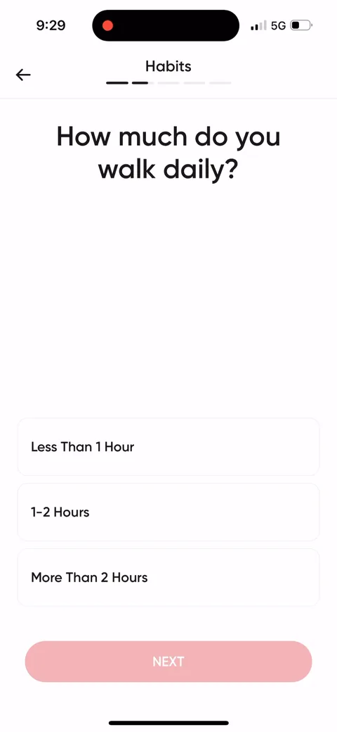 Betterme onboarding screen 28
