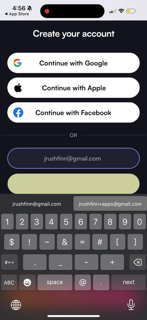BoldVoice onboarding screen 25