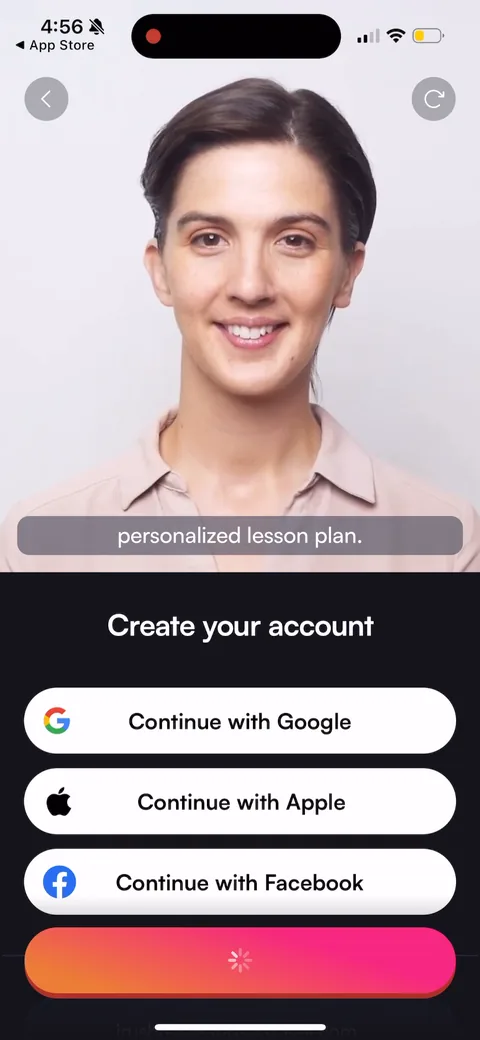 BoldVoice onboarding screen 28