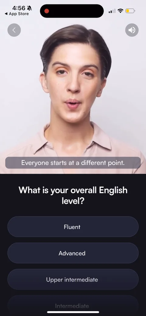 BoldVoice onboarding screen 30