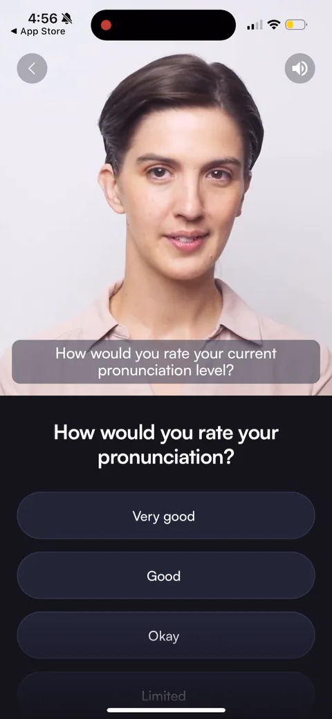 BoldVoice onboarding screen 32