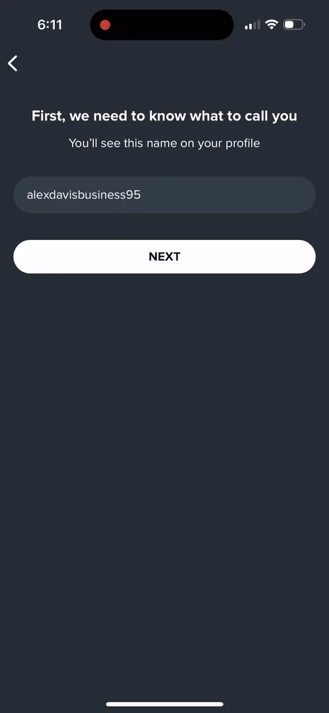 Brainly onboarding screen 14: 'First, we need to know what to call you' with the username already filled in from the Google account