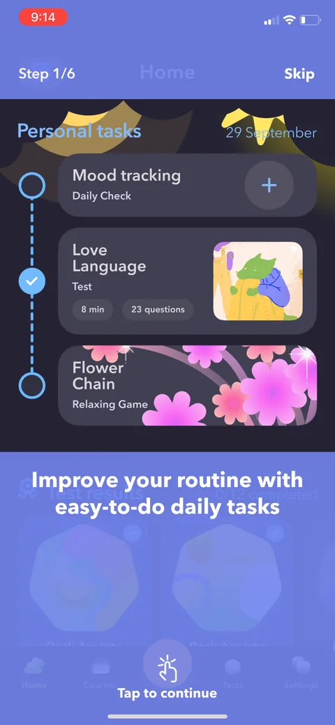 Breeze onboarding screen 19