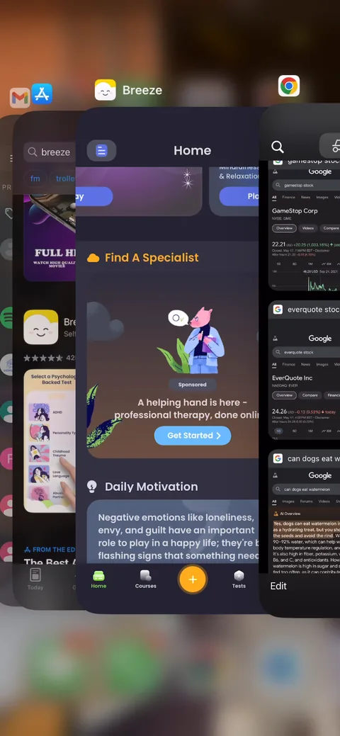Breeze onboarding screen 63