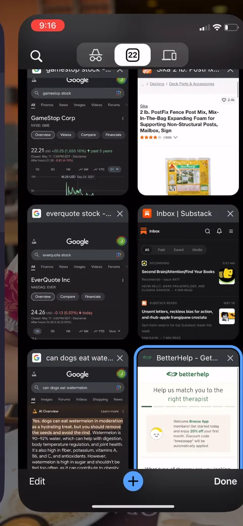 Breeze onboarding screen 68