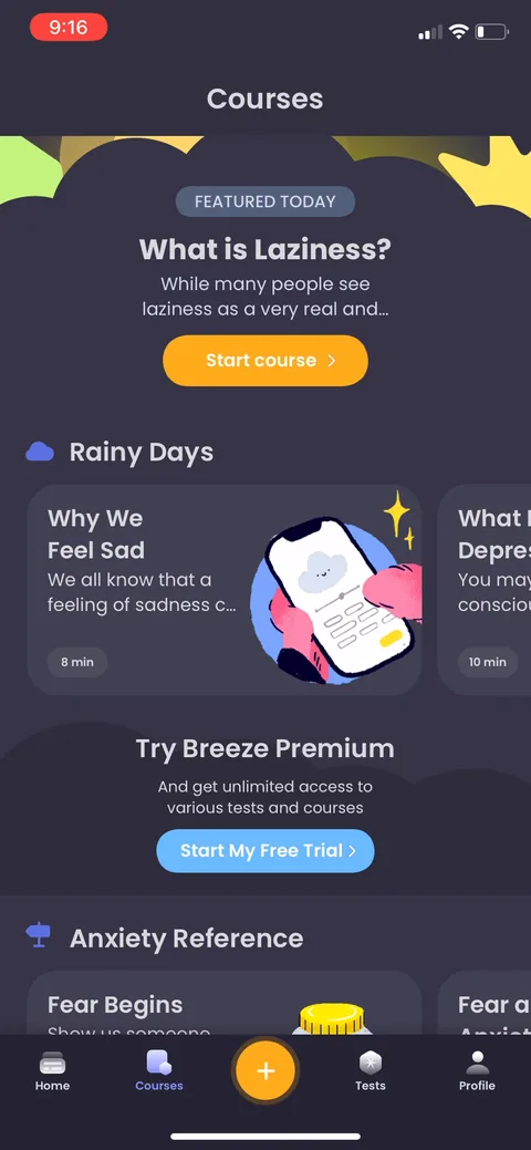 Breeze onboarding screen 79