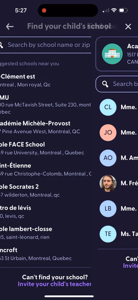 Classdojo onboarding screen 21