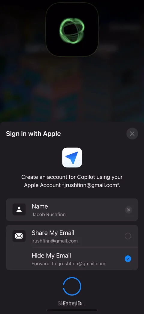Copilot onboarding screen 3