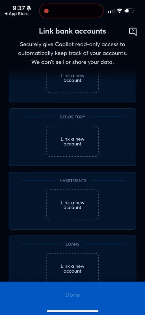 Copilot onboarding screen 103