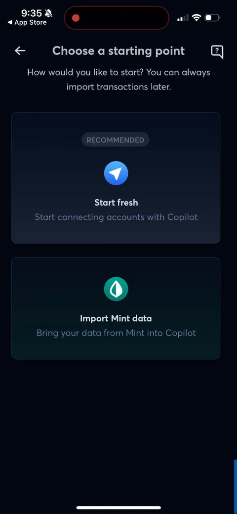 Copilot onboarding screen 11
