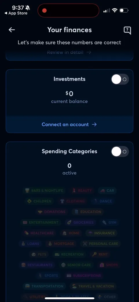 Copilot onboarding screen 110