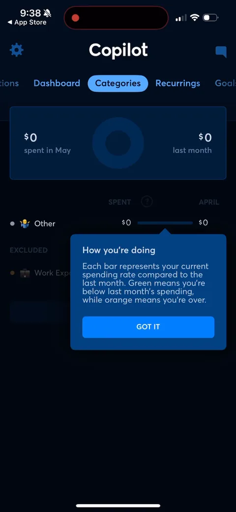 Copilot onboarding screen 126