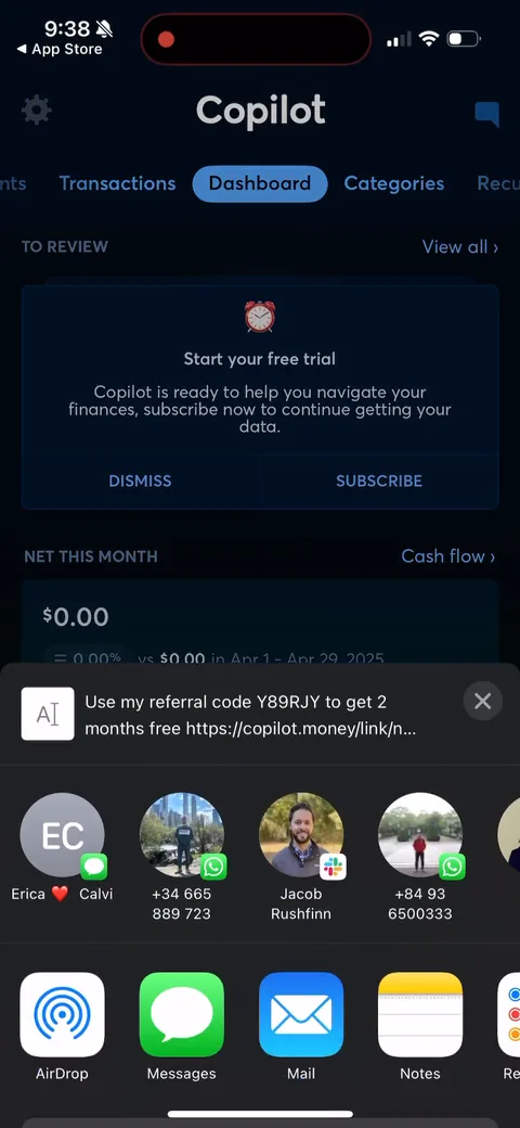 Copilot onboarding screen 137