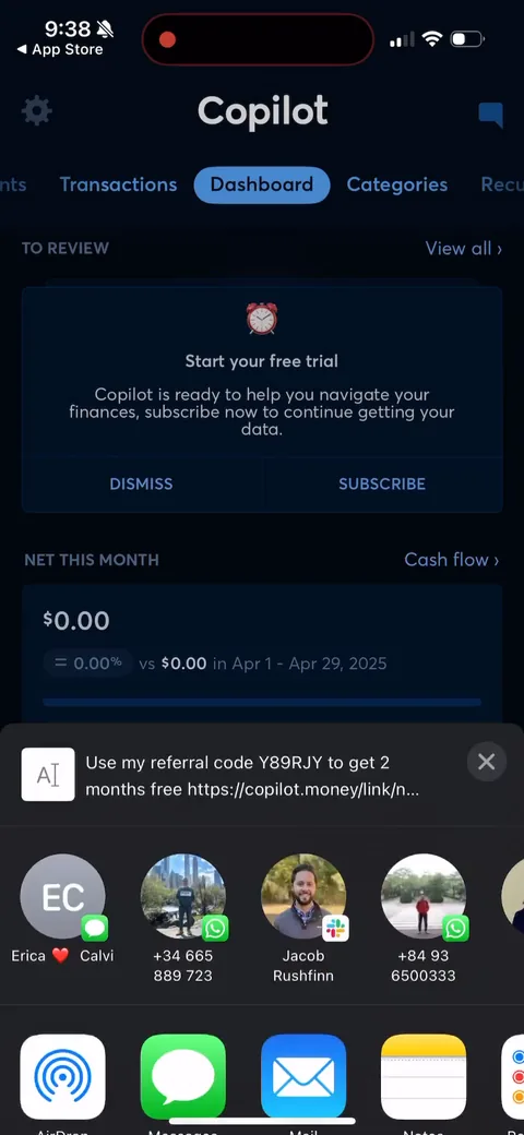 Copilot onboarding screen 143