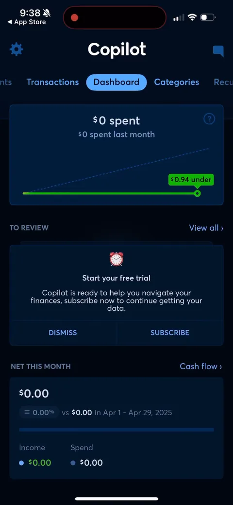 Copilot onboarding screen 151