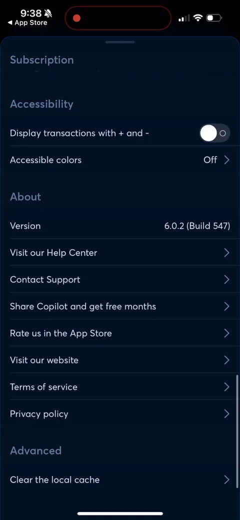 Copilot onboarding screen 170
