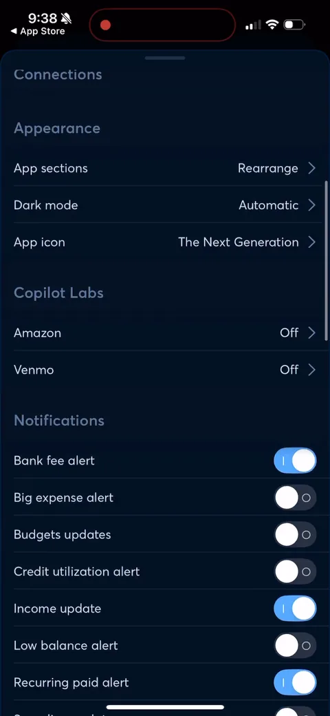 Copilot onboarding screen 174