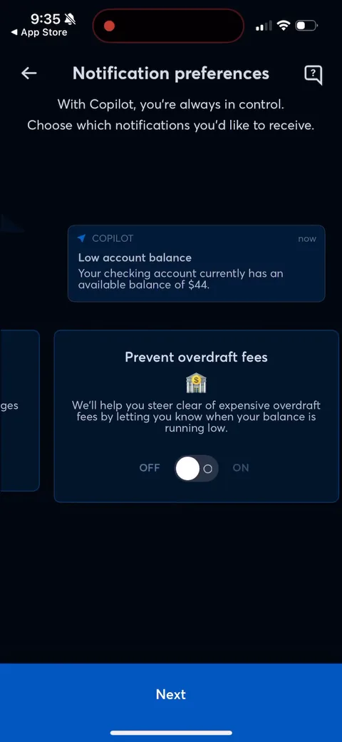 Copilot onboarding screen 19
