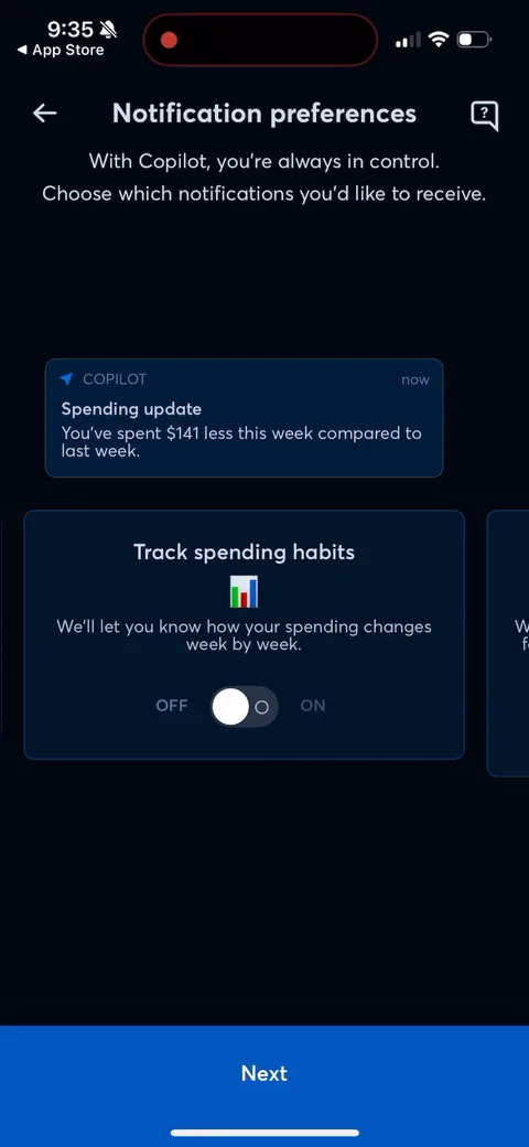 Copilot onboarding screen 21