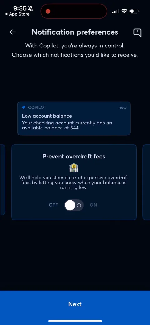 Copilot onboarding screen 26