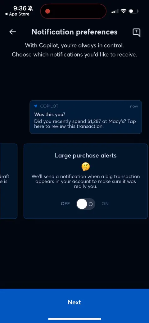 Copilot onboarding screen 32