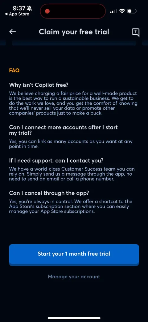 Copilot onboarding screen 82
