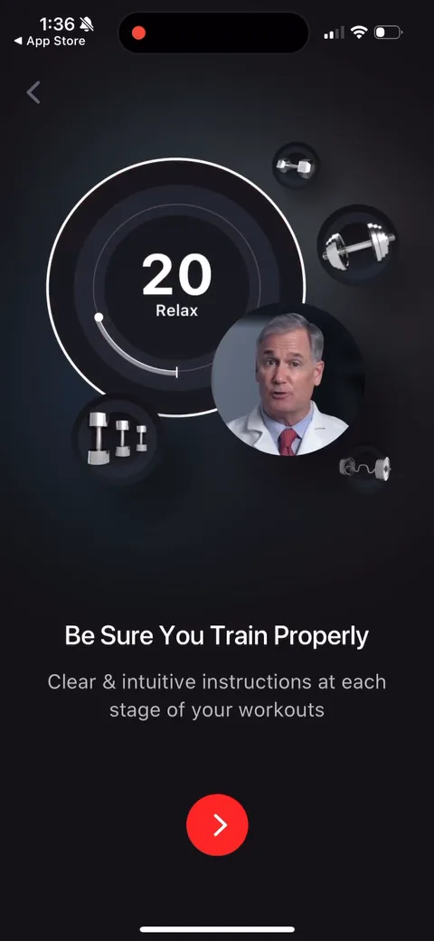 Dr Kegal App onboarding screen 7