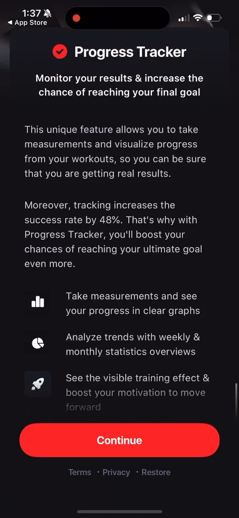 Dr Kegal App onboarding screen 110