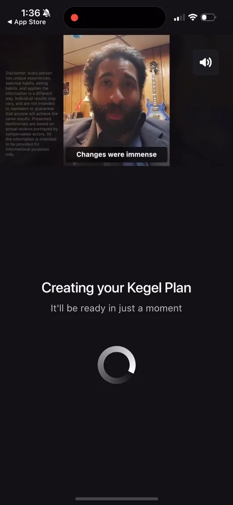 Dr Kegal App onboarding screen 12