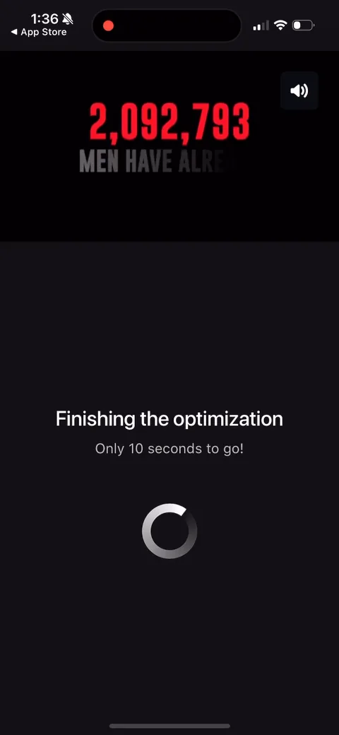 Dr Kegal App onboarding screen 32